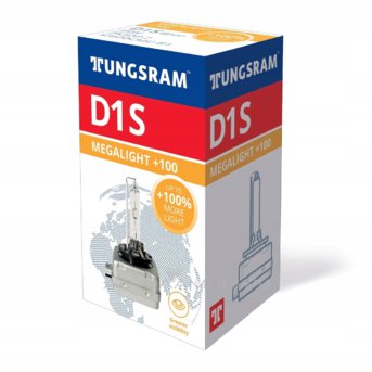 D1S 85V-35W (PK32d-2) 4600K Xensation Megalight +100 (Tungsram) 93093630 53620CMU B1