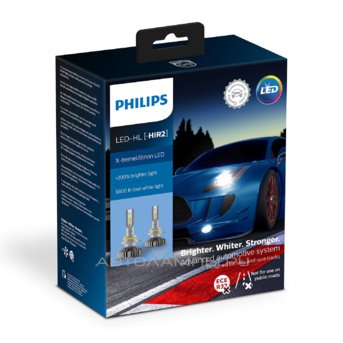 HIR2 12V-LED (PX22d) 5800K 25W X-tremeUltinon LED gen2 HL (ку.2 шт.) 11012XUX2